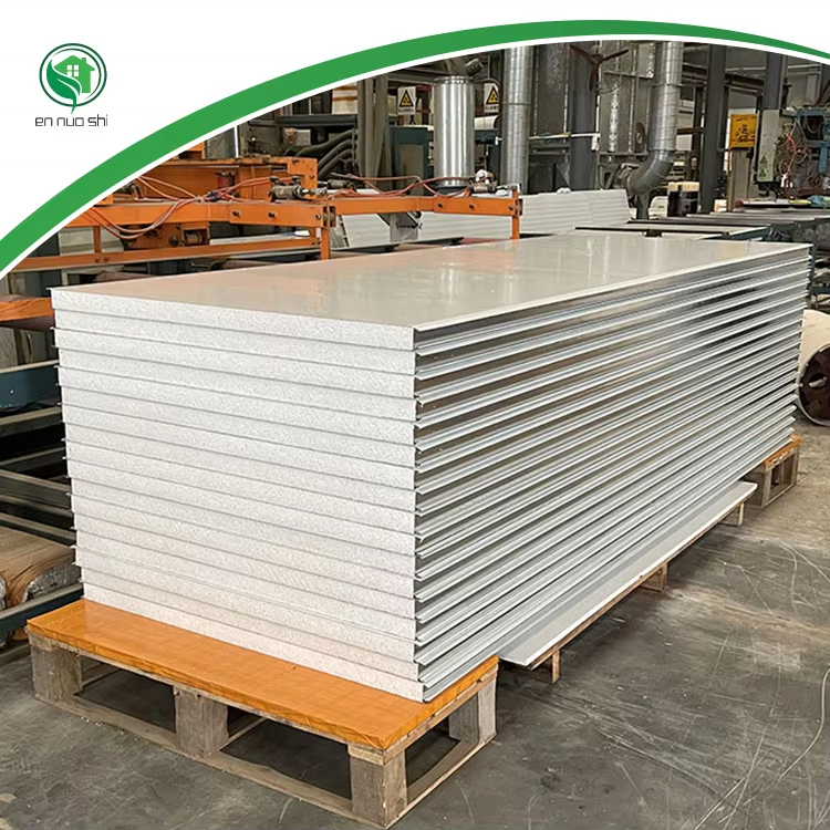 Factory Price Eps Sandwich Panel Insulated Steel Roofing And Walling Panels New Best Building Material Wall Sandwich Panel