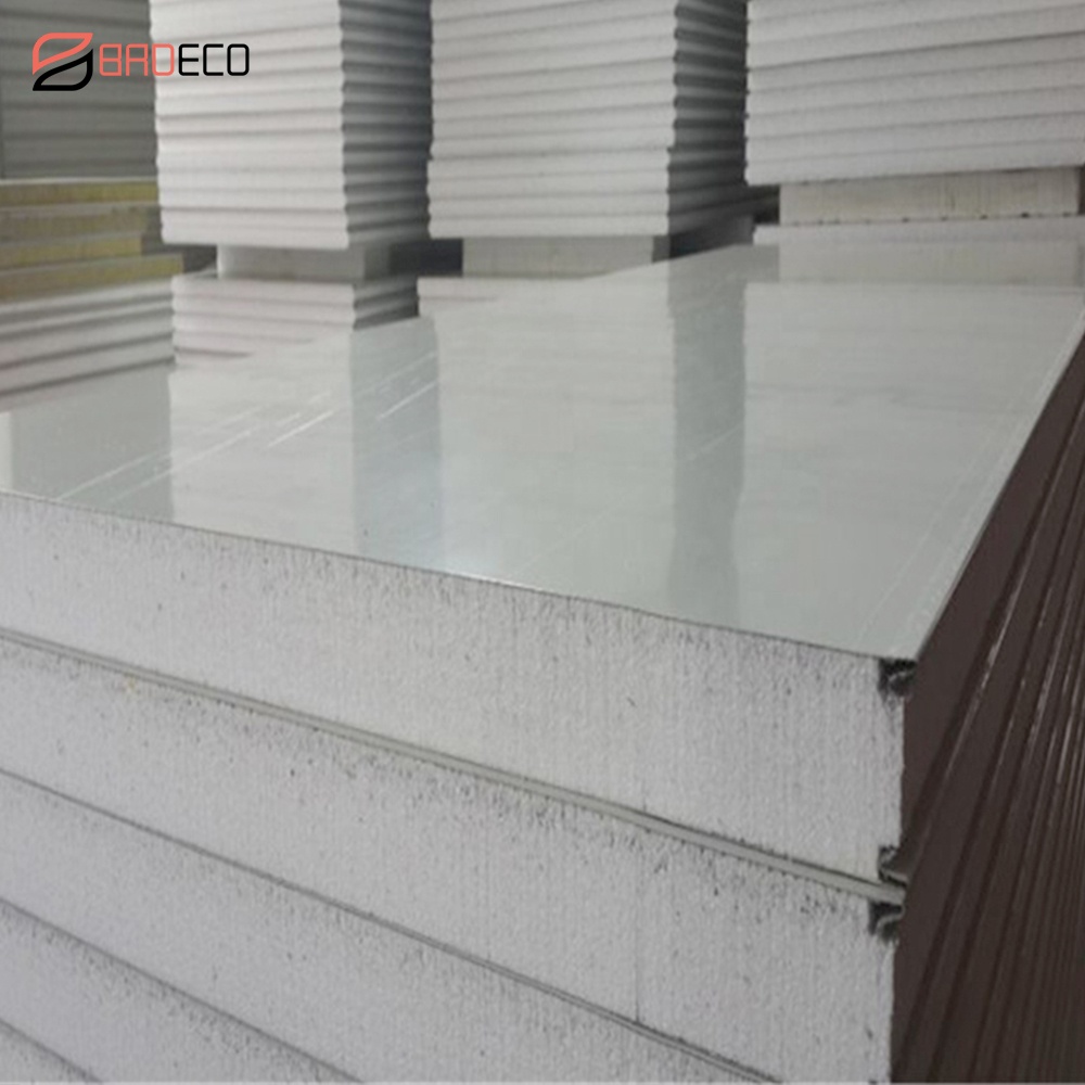 Cheap Price Easy Installation Insulated Eps Foam Sandwich Panel for Exterior Walls, Interior Partitions