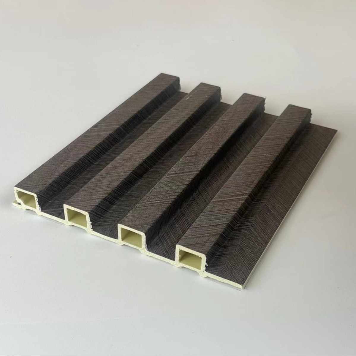 Wood Composite Wpc Wall Panel External Clading Interior the Fluted Wall Panel