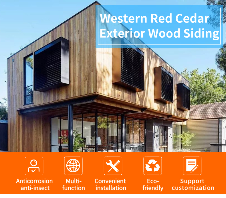 Natural Cedar Timber Wall Cladding Wood Exterior Tongue and Groove Wall Panels Wall Cladding Exterior Outdoor