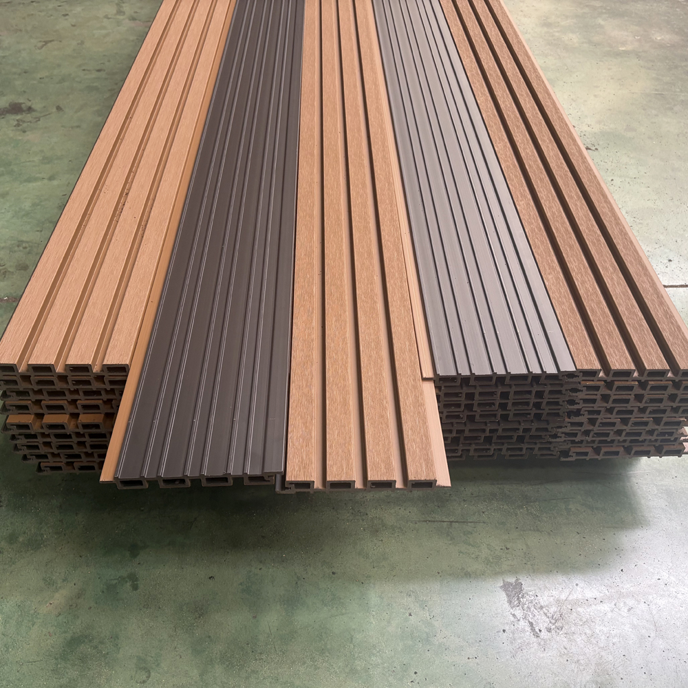 Outdoor Waterproof Hotel Panel Durable Composite Wood Cladding Anti Warp Wpc Wall Cladding