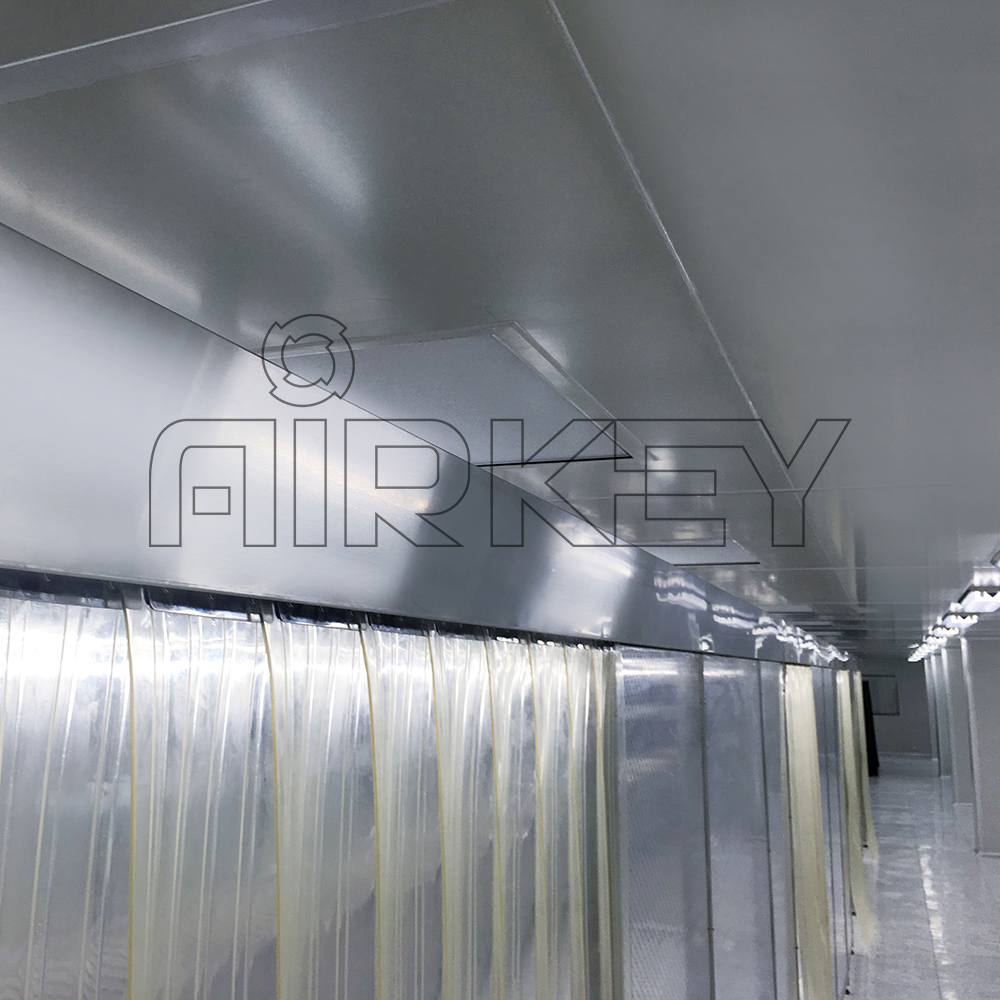ISO8 GMP Standard Portable ModularClean Room Dust Free Cleanroom Soft Wall Clean Booth with Movable Wheels