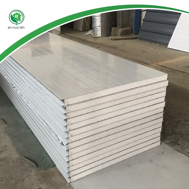 Hot-Selling EPS Sandwich Panel For Roof Construction &amp; Exterior Walls Sound Heat Insulated Eco-Friendly 5-Year Warranty