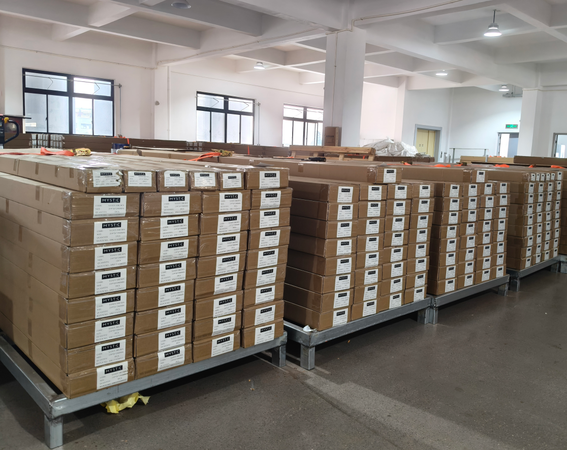 Packed Pallets Ready