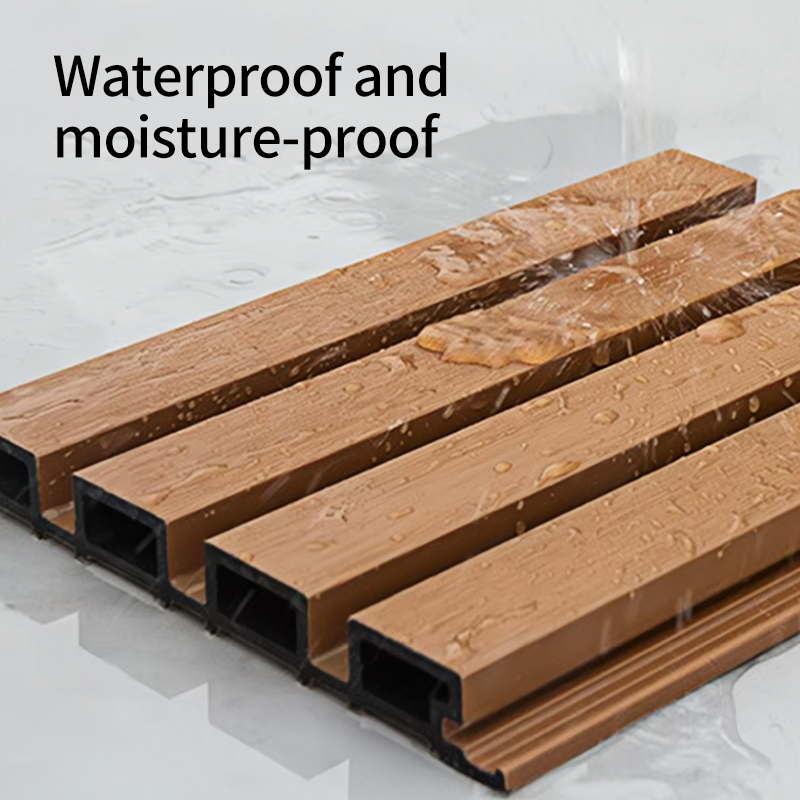 Wholesale Low Price Free of Heavy Metals Outdoor WPC Wall Panel for Bathhouse Exterior Walls