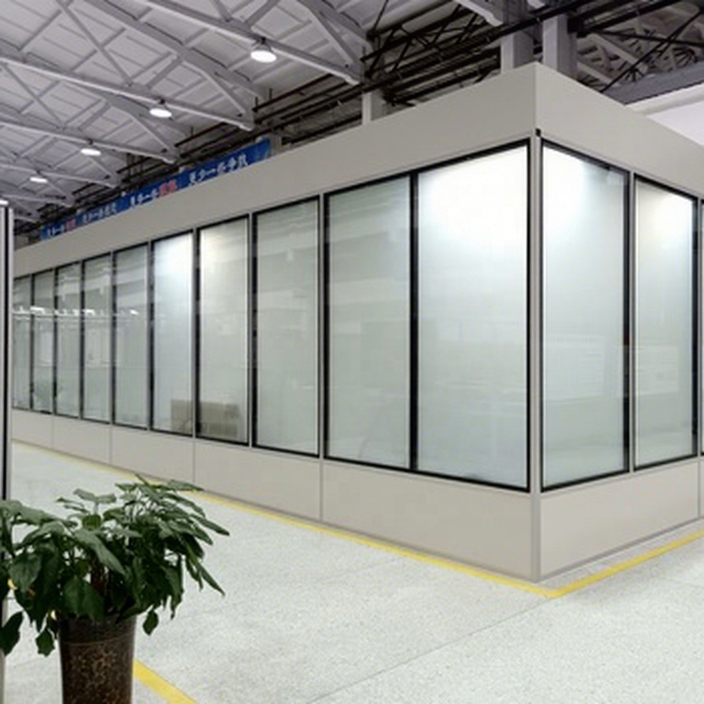 New Dersion Rapid Modular Clean Room Construction Stainless Steel Sandwich Panels ISO9001 Certified Customized Dust Removal