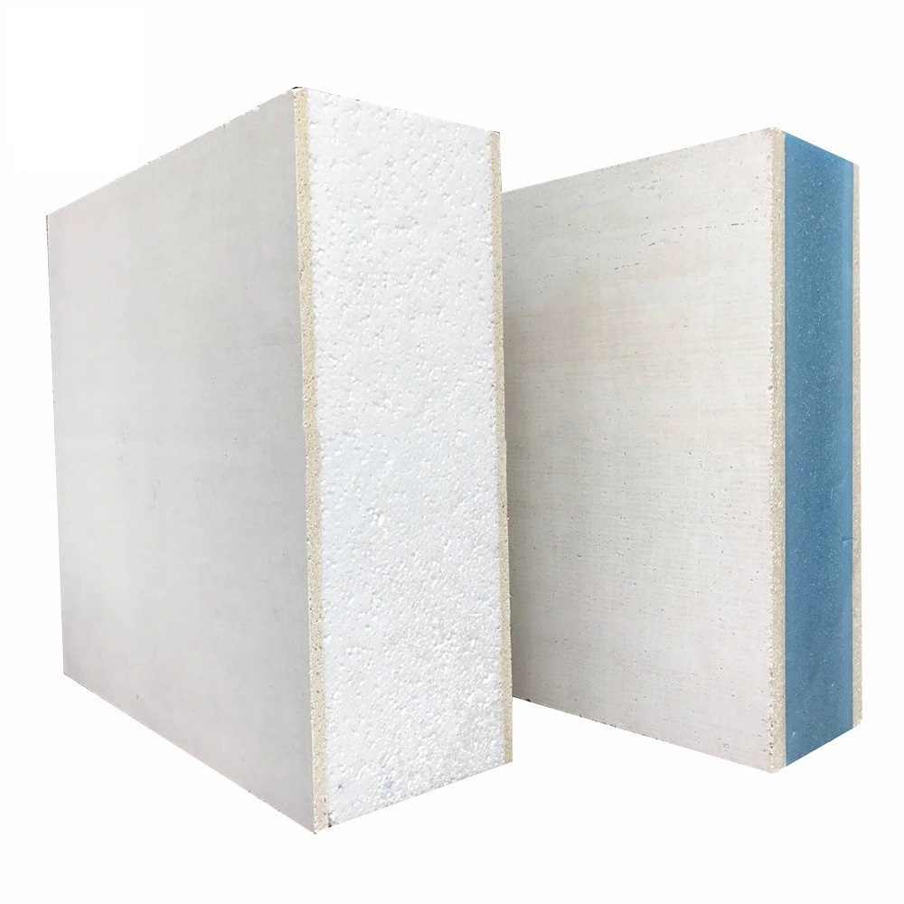 Fire Rated 120mm EPS XPS PU MGO Sandwich Board Fireproof SIP Mgso4 Panels For Walls