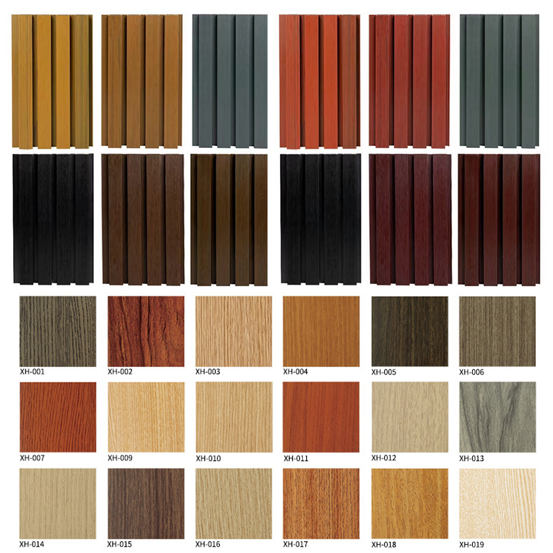 Modern Design Wholesale Home Building WPC Wpc Wall Cladding Panels Interior Fluted Panel Board