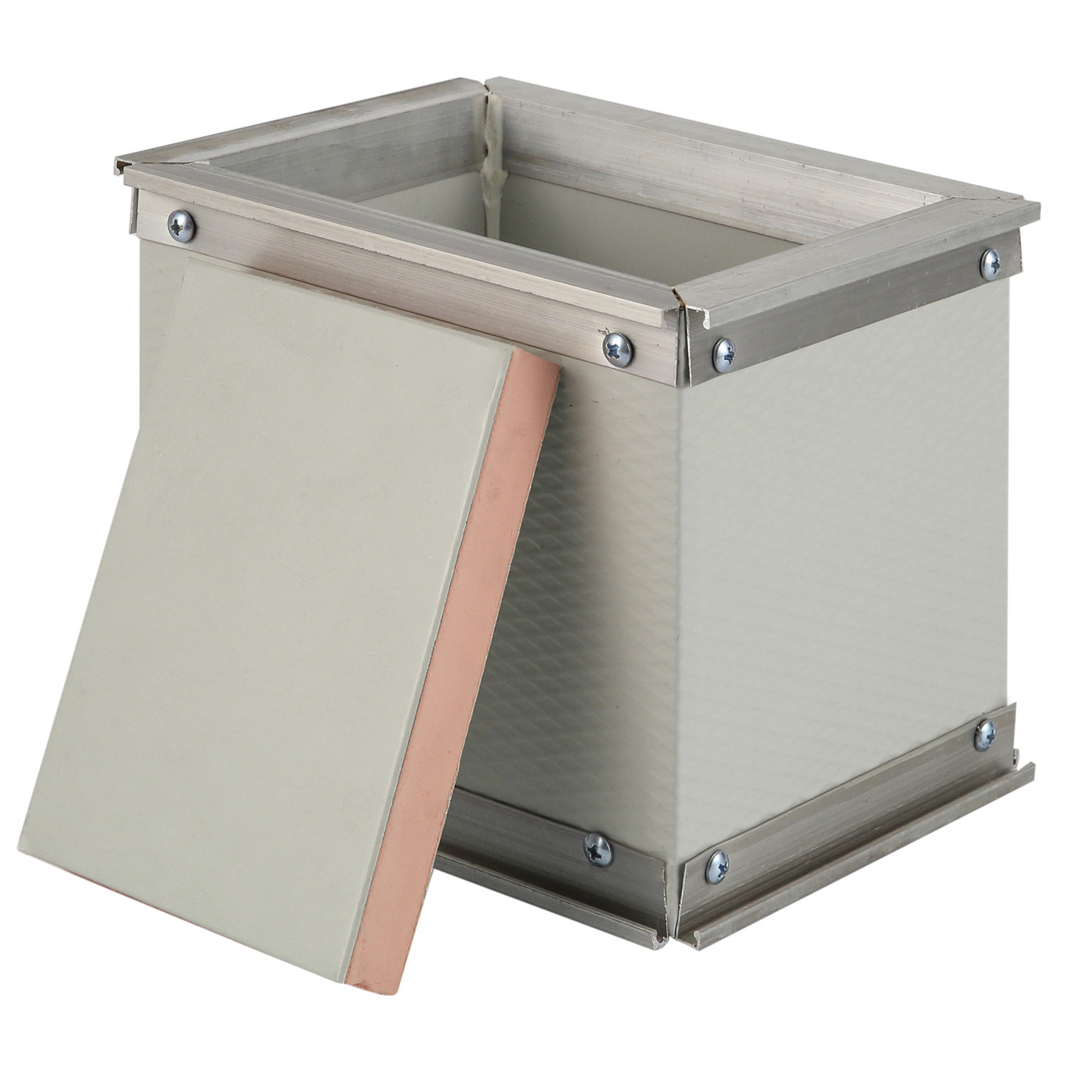 Modern Design Fire Protection Pink Color Steel Sandwich Panels Phenolic Foam Core Outstanding Thermal Insulation Energy Saving