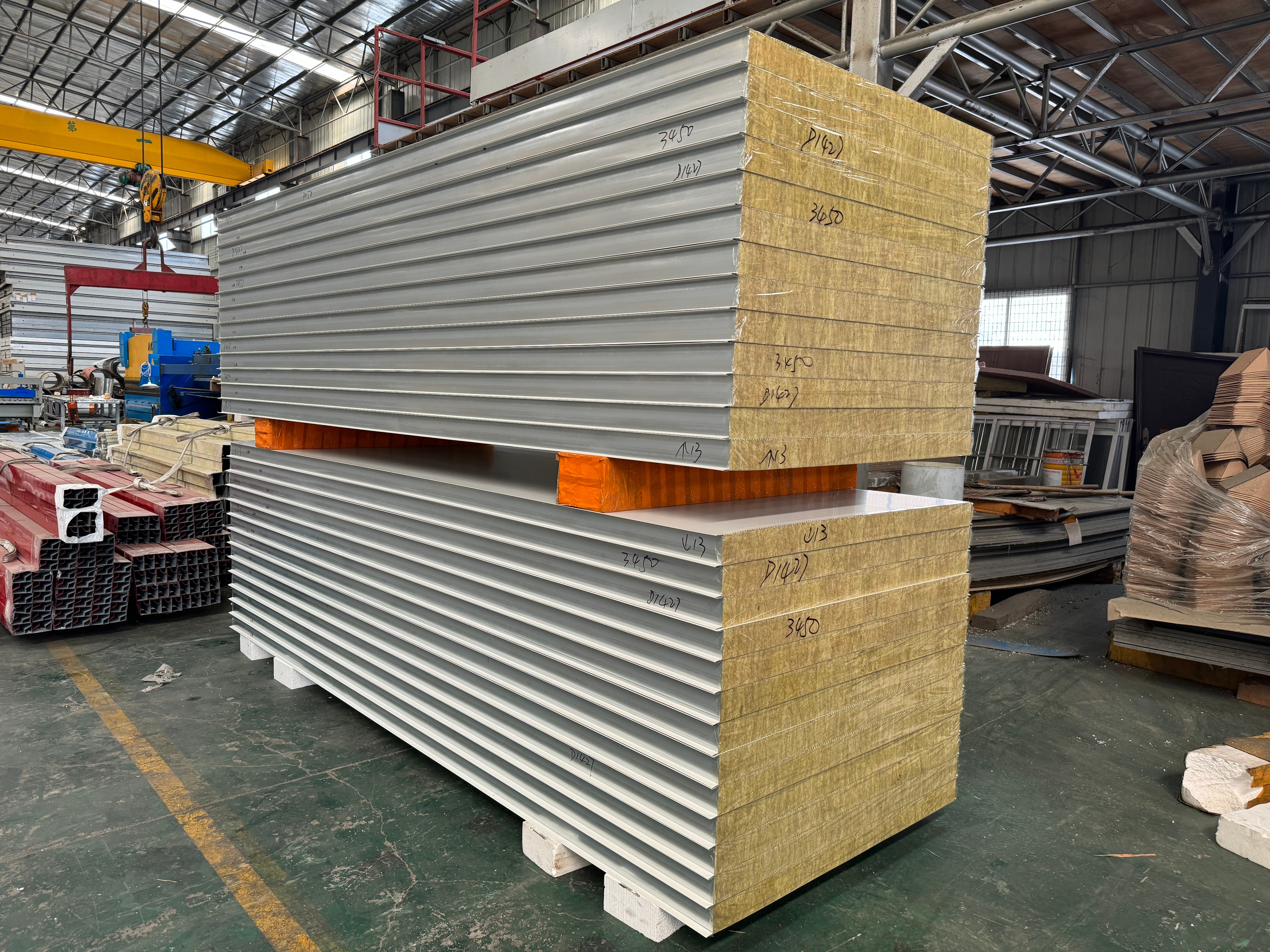High Quality Desuman SP-RW-1150 Modular Cleanroom Wall Panels Tongue&amp;Groove Fireproof Waterproof Lightweight Sandwich Panel