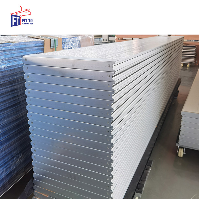Modern Design PU Foam Sandwich Panel Cheap Polyurethane Panel for Overhead Sectional Door