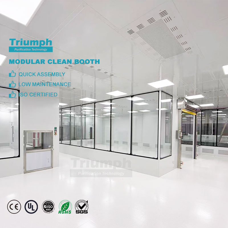 Modular Cleanroom Laboratory Dust-free Cleanroom Mobile Clean Booth One-stop Service