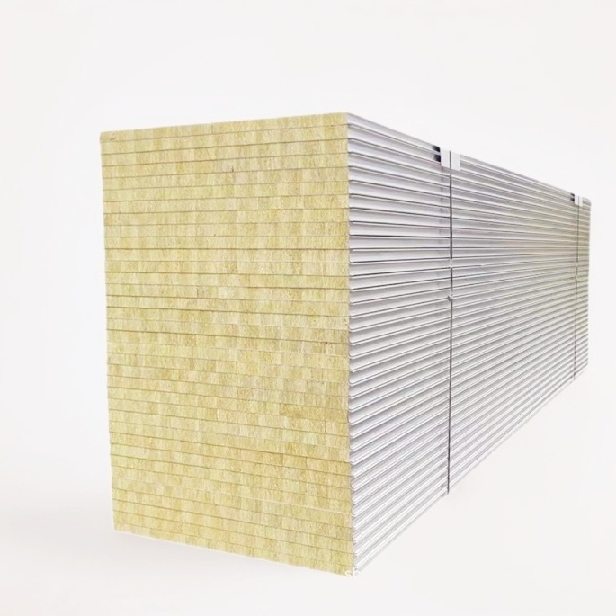 Direct Selling PU/PIR/Polyurethane/Rock Wool Sandwich Panels Structural Insulated Sandwich Panel for Internal and External Wall