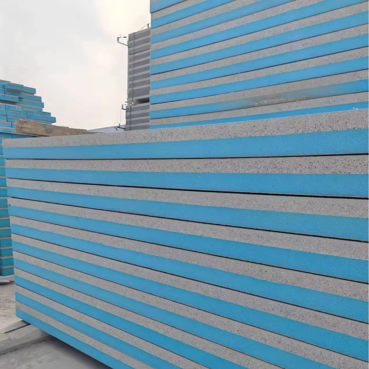Low Energy Consumption Building System: One-Step Precast Concrete Insulated Wall Panels, No Disassembly Required