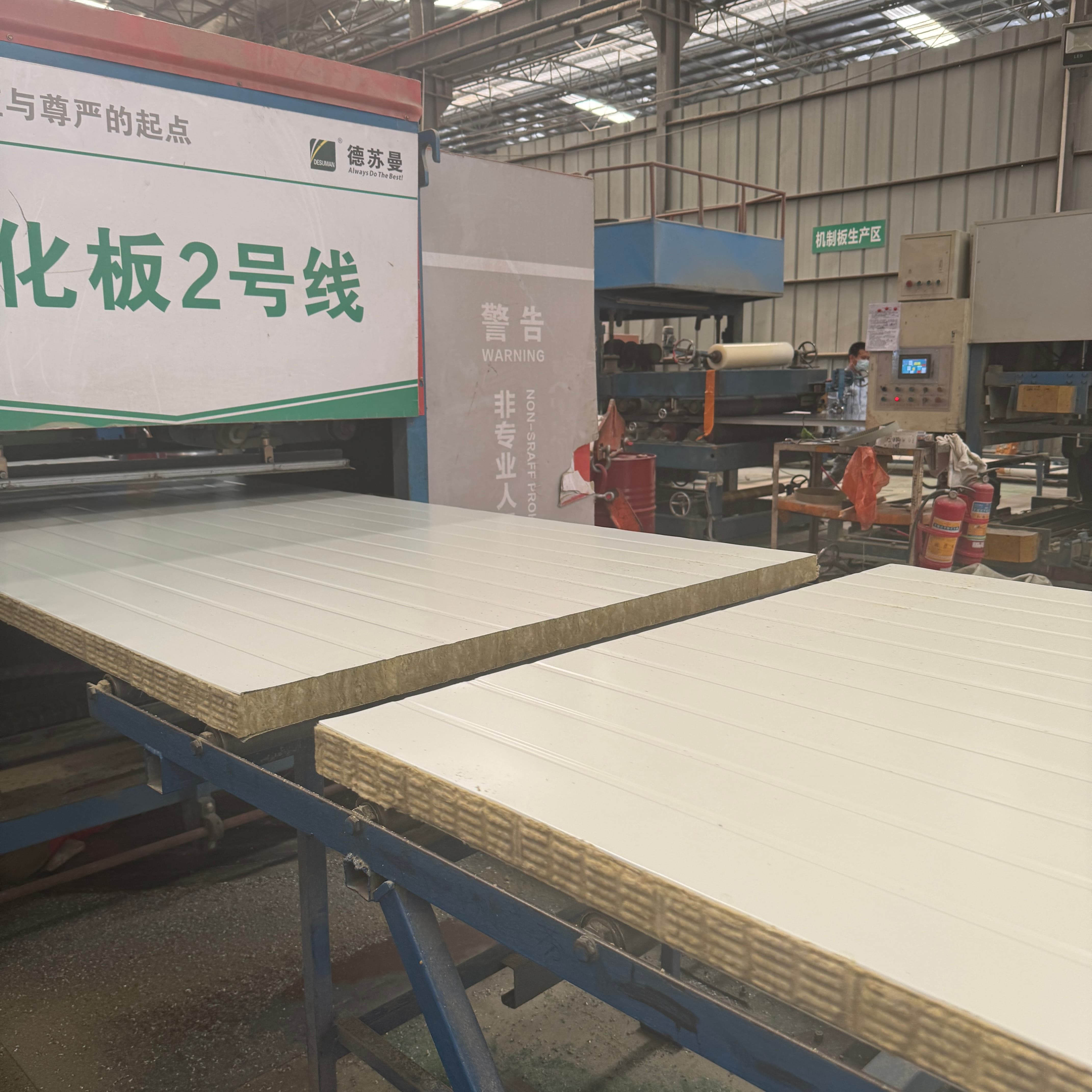 High Quality Desuman SP-RW-1150 Modular Cleanroom Wall Panels Tongue&amp;Groove Fireproof Waterproof Lightweight Sandwich Panel