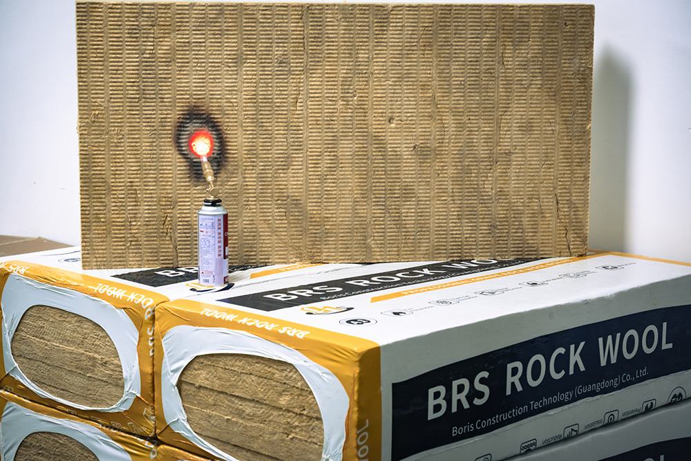 Fireproof Rock Wool Board Thermal Insulation Panel for Building Wall Roof Ceiling Exterior Interior Construction Material