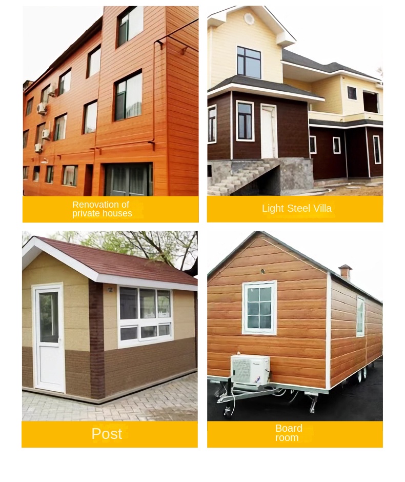 Exterior Wall Metal Carved Panels Brick Metal Carved Board Polyurethane Sandwich Fireproof Waterproof Eco-friendly Board 5-Year