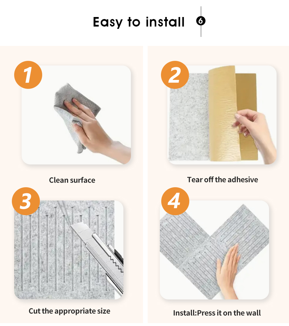 PET fiber panel color selector