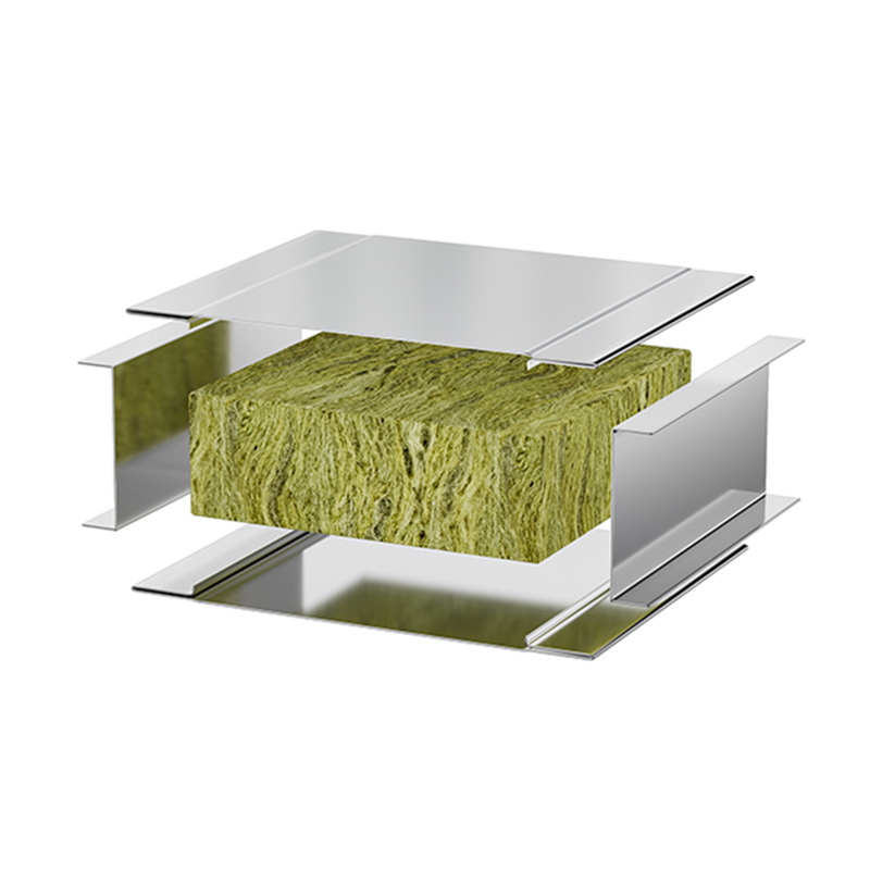 Rock wool sandwich panel structural display 3