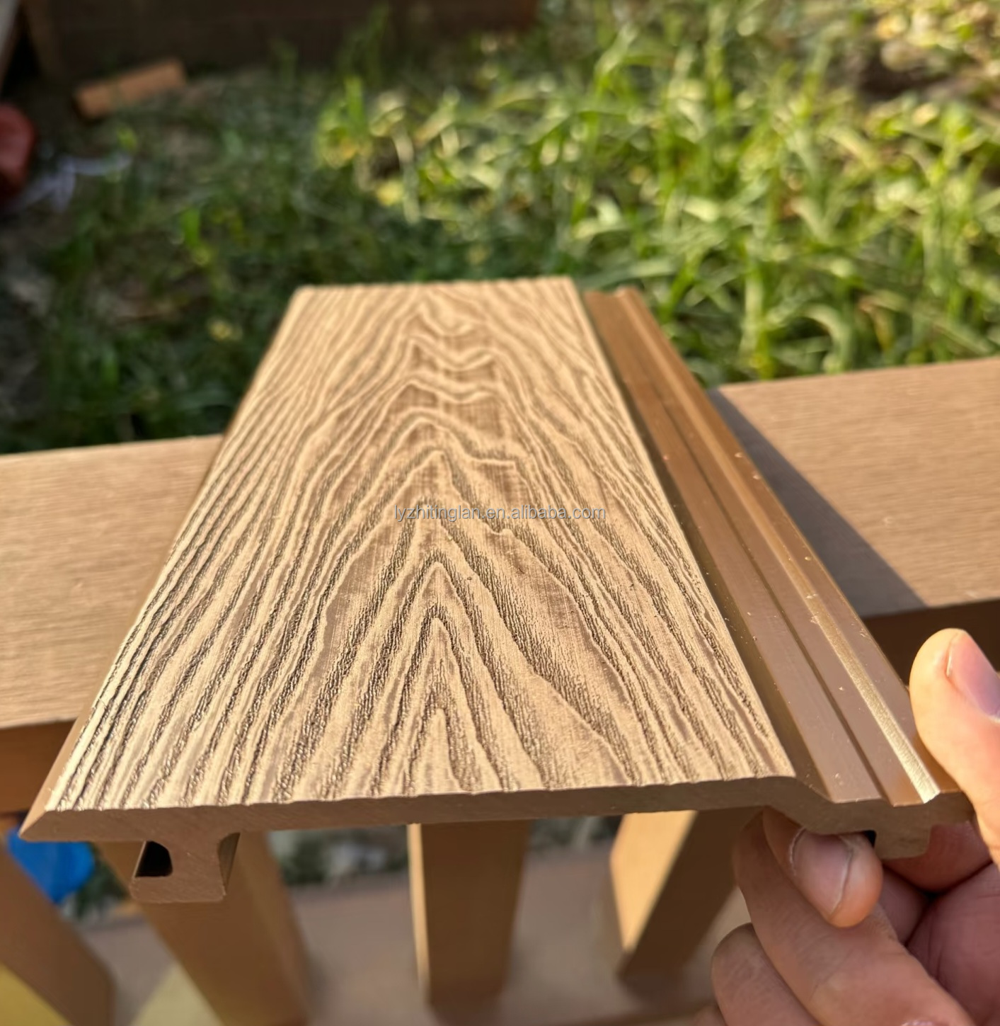 European Coextruded PE Wood Composite Board Modern Waterproof Fireproof Exterior Wall Panels for Outdoor Decorative Household