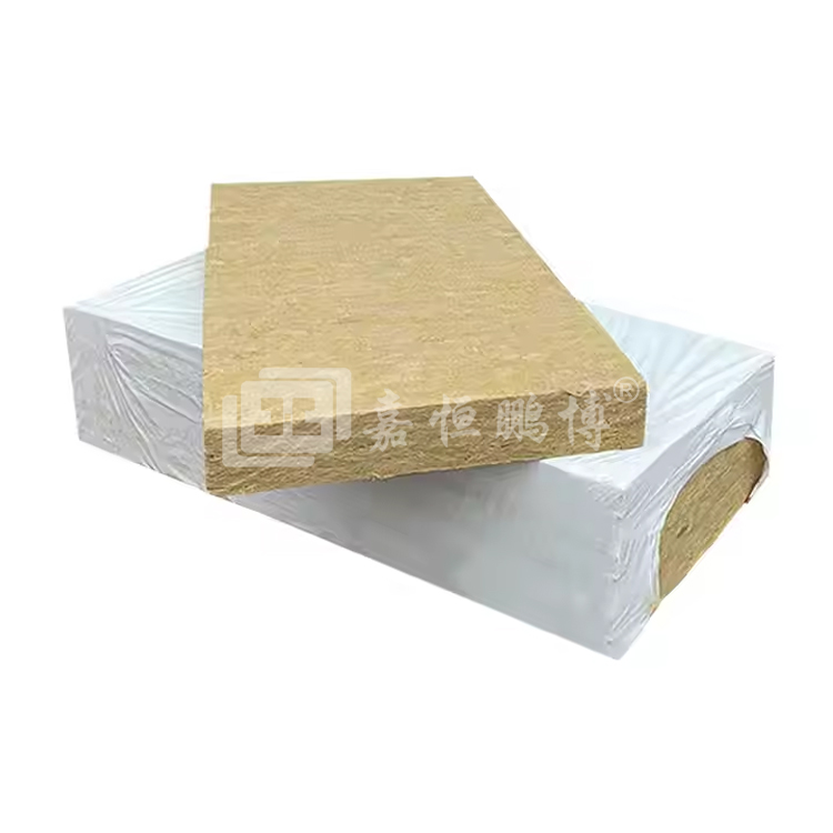 Factory Direct Sales 25-200mm 30kg/m3 Thickness Rock Wool Acoustic Panels Thermal Insulation Building Material