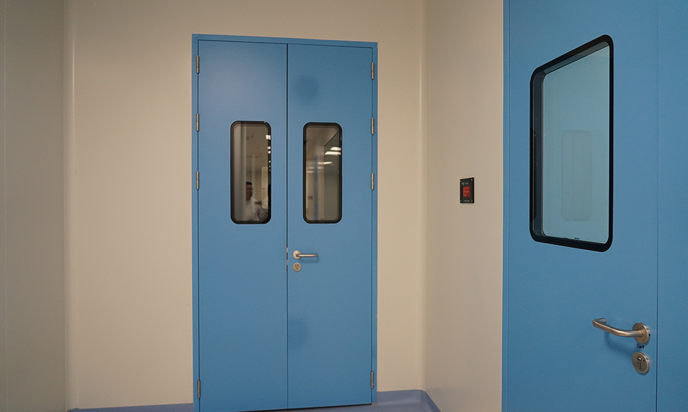 Cleanroom Door Structure View