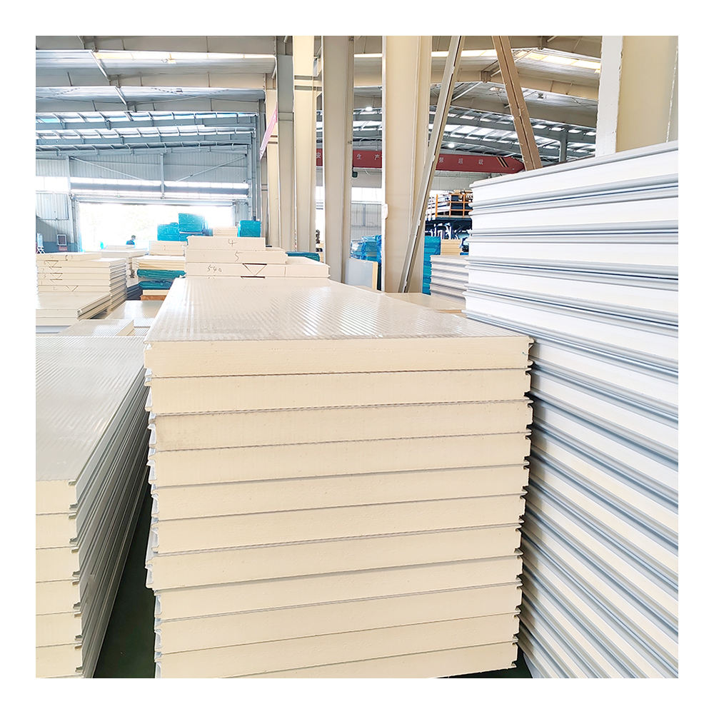 Freezer Cold Storage Panels Soundproof Insulated Metal Wall Polyurethane Sandwich Panel Cold Room Panels