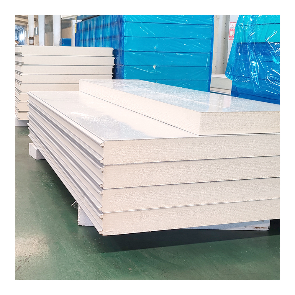 EPS/PU/PIR/PUR/Polyurethane/Rock Wool Sandwich Panels Structural Insulated Sandwich Panel for Internal and External Wall