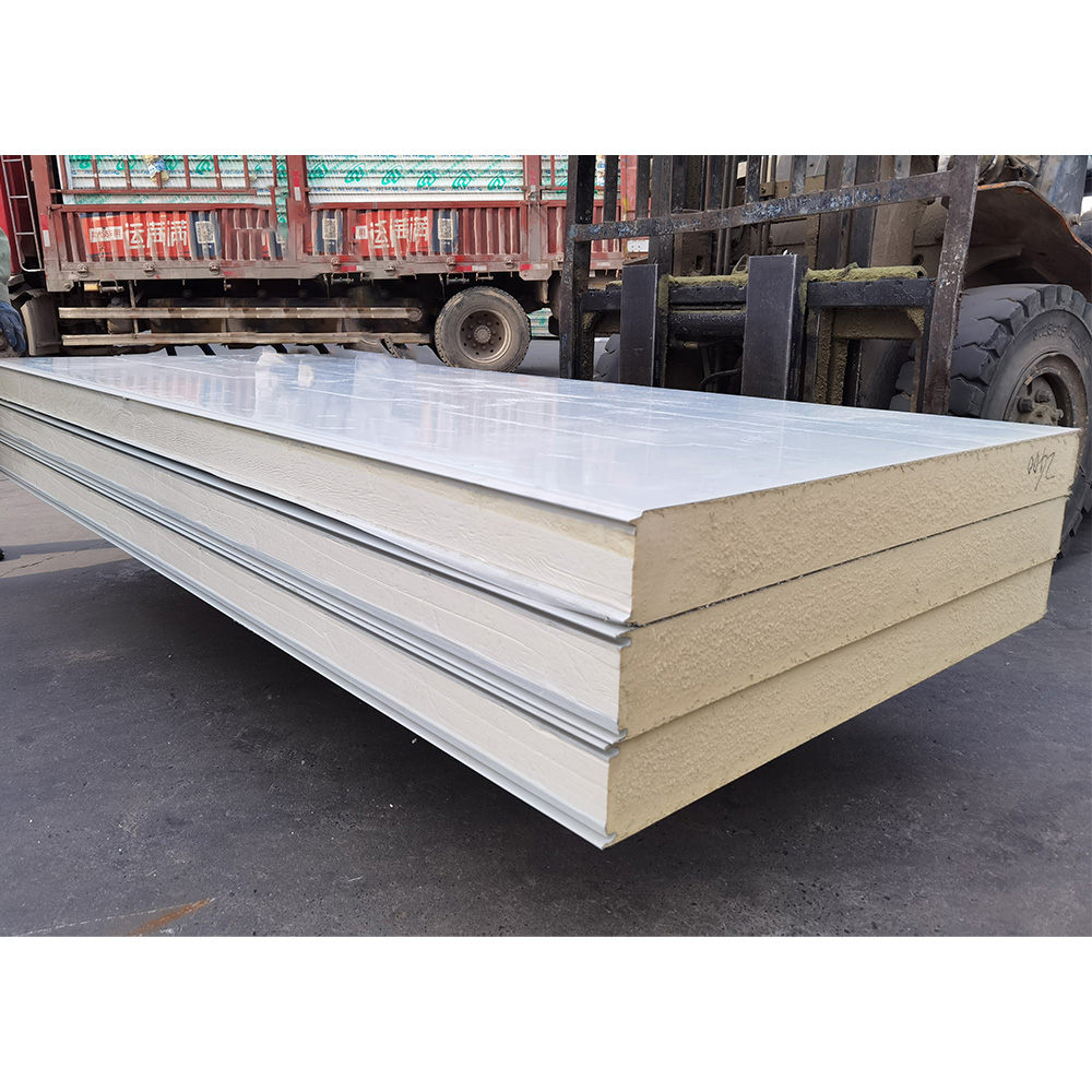 Polyurethane Sandwich Panel Fireproof Exterior Wall Panel Insulation Cold Room Panel Building Materials