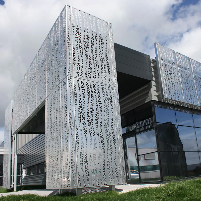 Decorative Metal Building Material Laser Cut Perforated Wall Panels Interior Exterior Aluminum Acoustic Wall Panel with Best Factory Price