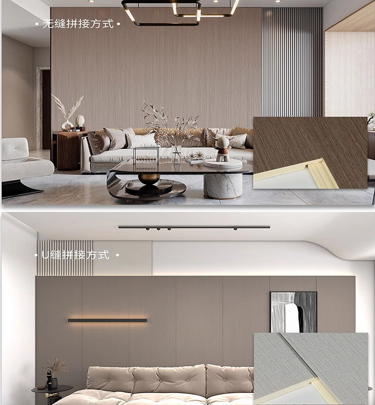 Easy Installation Waterproof PVC Wall Panels &amp; Boards Flexible Indoor &amp; Outdoor WPC Wall Covering with Traditional Design Style