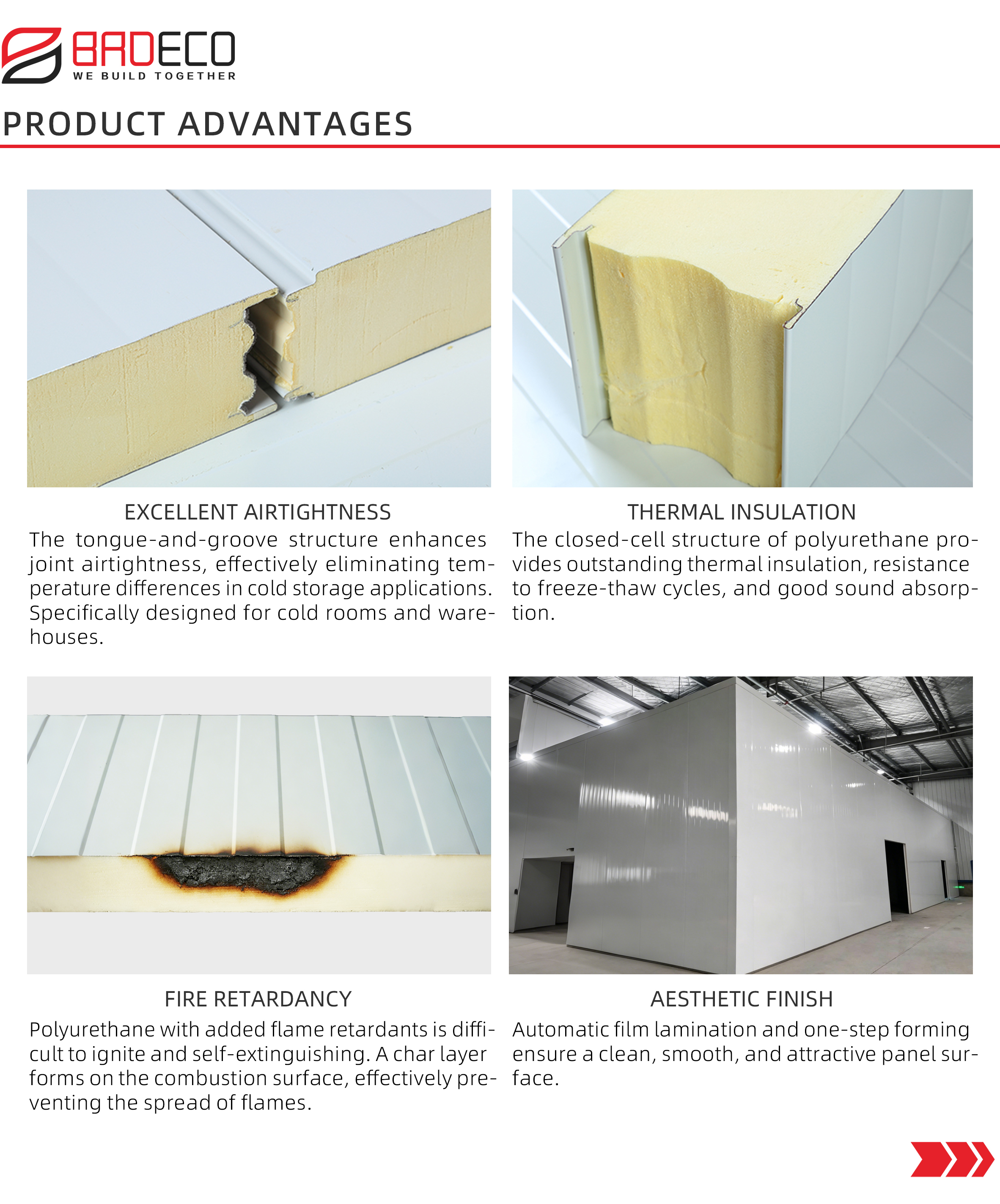 Cold Storage Panel Structure