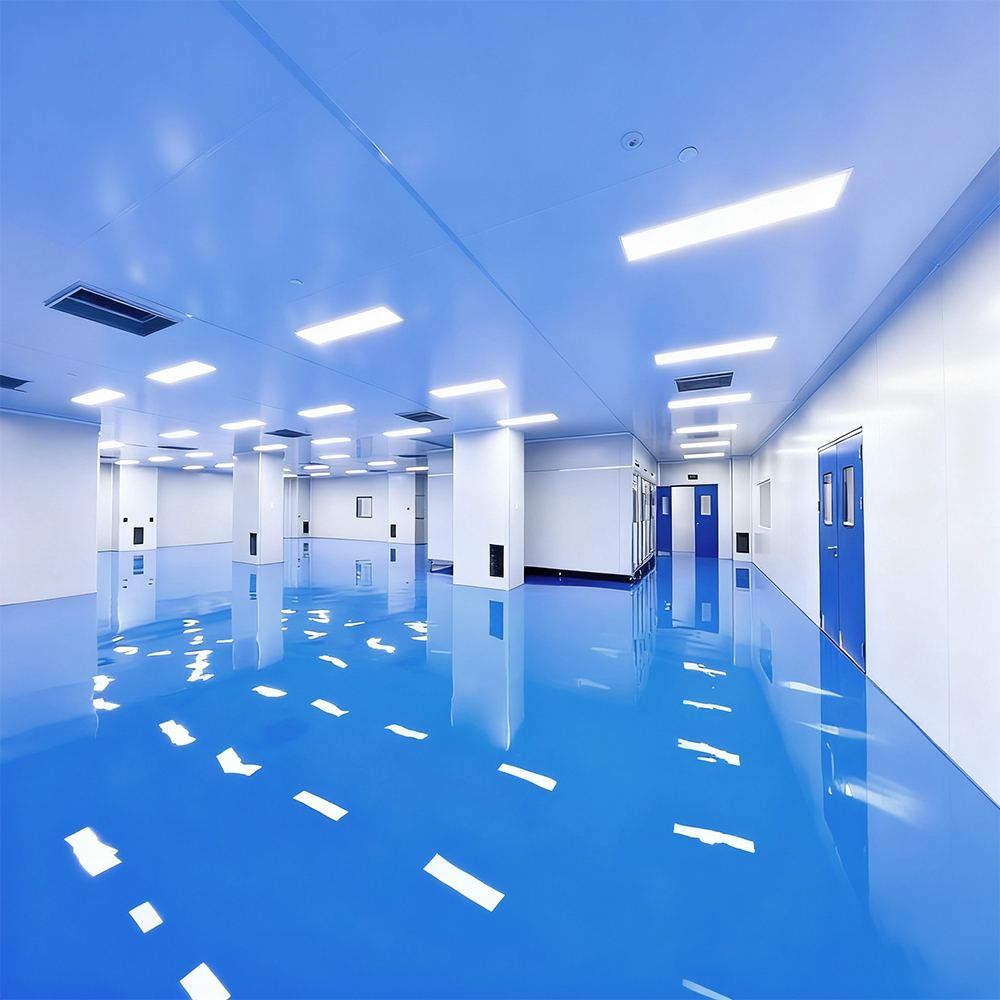 ISO Certified Panel with Chemical Resistant Cleanroom Board - Pre-cut Fireproof Panels for Pharma Construction