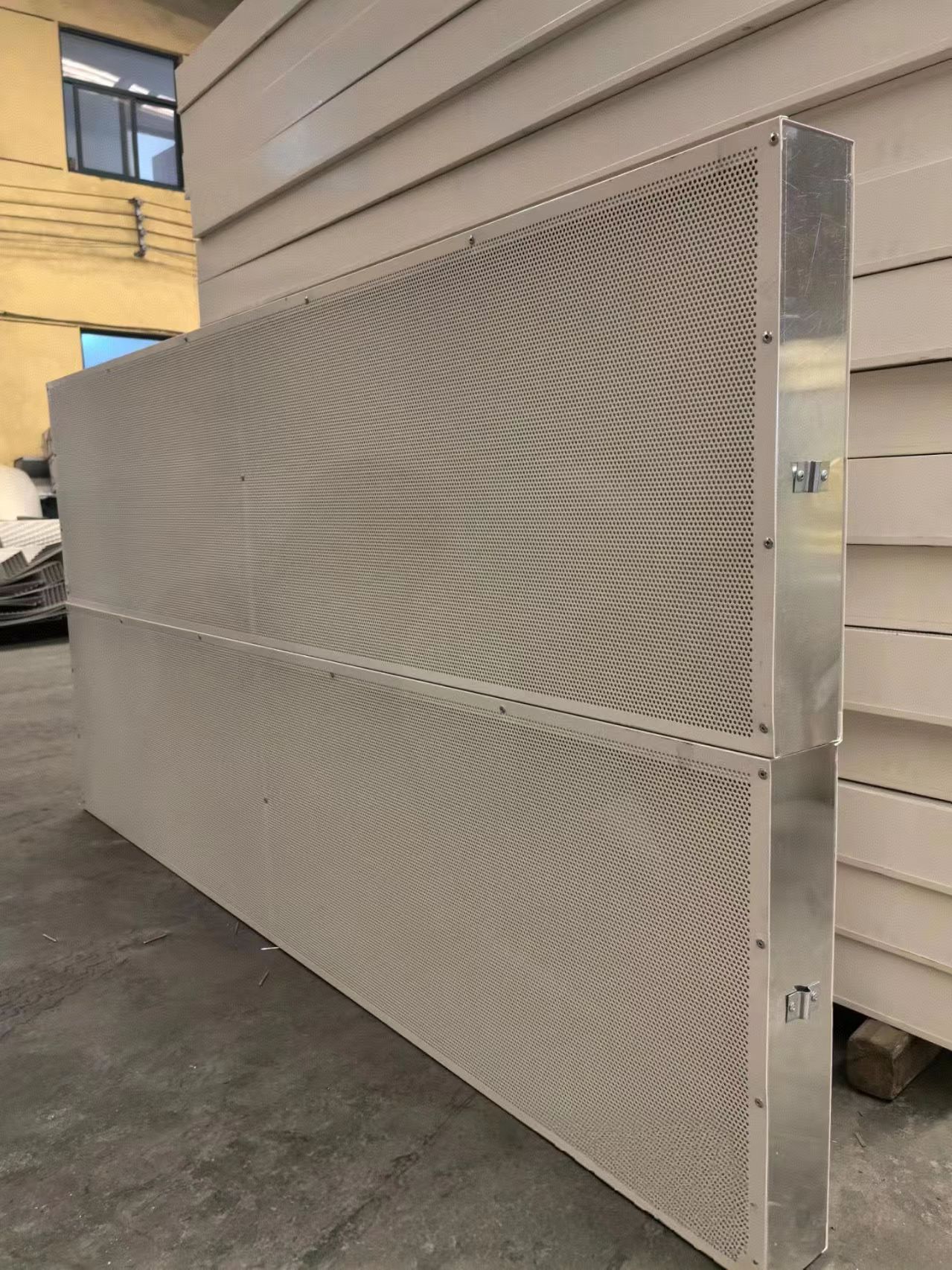 Fireproof Sound Absorbing Wall Panel Galvanized Steel Modular Acoustic Panel with 80% Noise Reduction for Interior Exterior Use