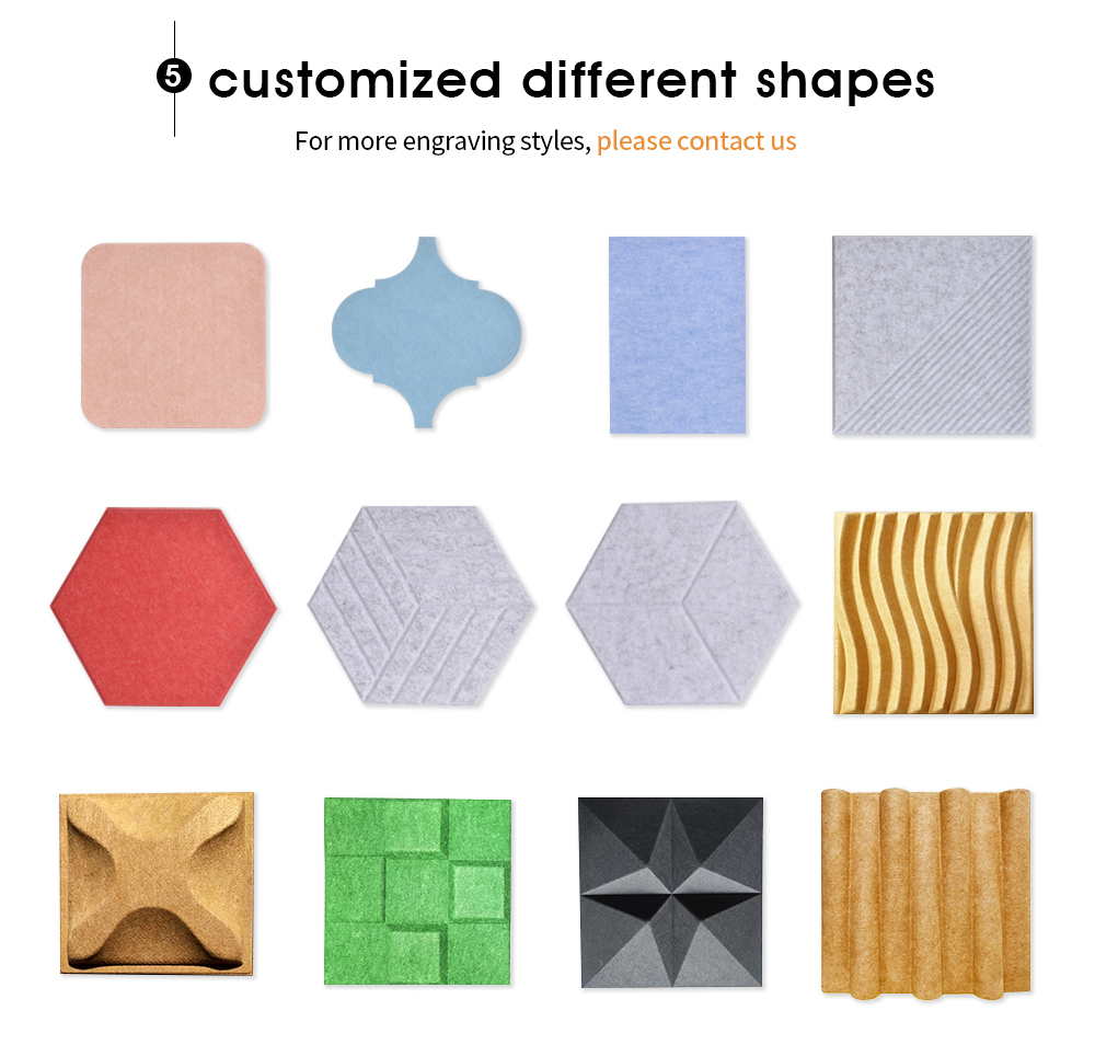 Acoustic wall panel details