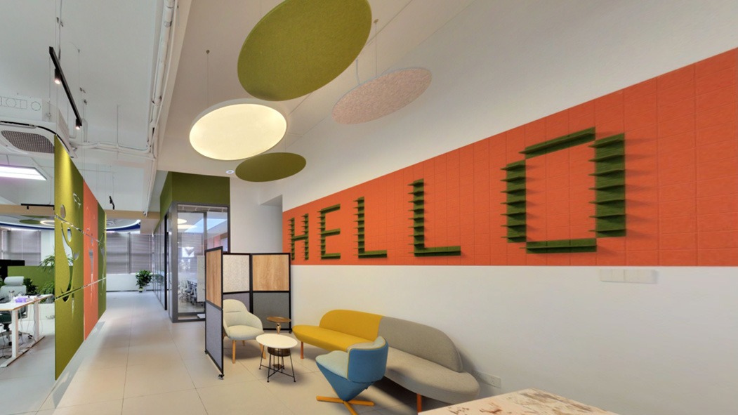 Acoustic Panel Display