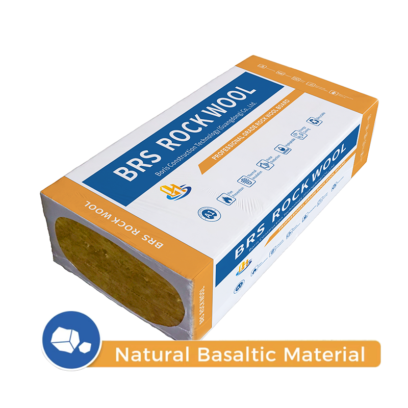 Fireproof Rock Wool Board Thermal Insulation Panel for Building Wall Roof Ceiling Exterior Interior Construction Material