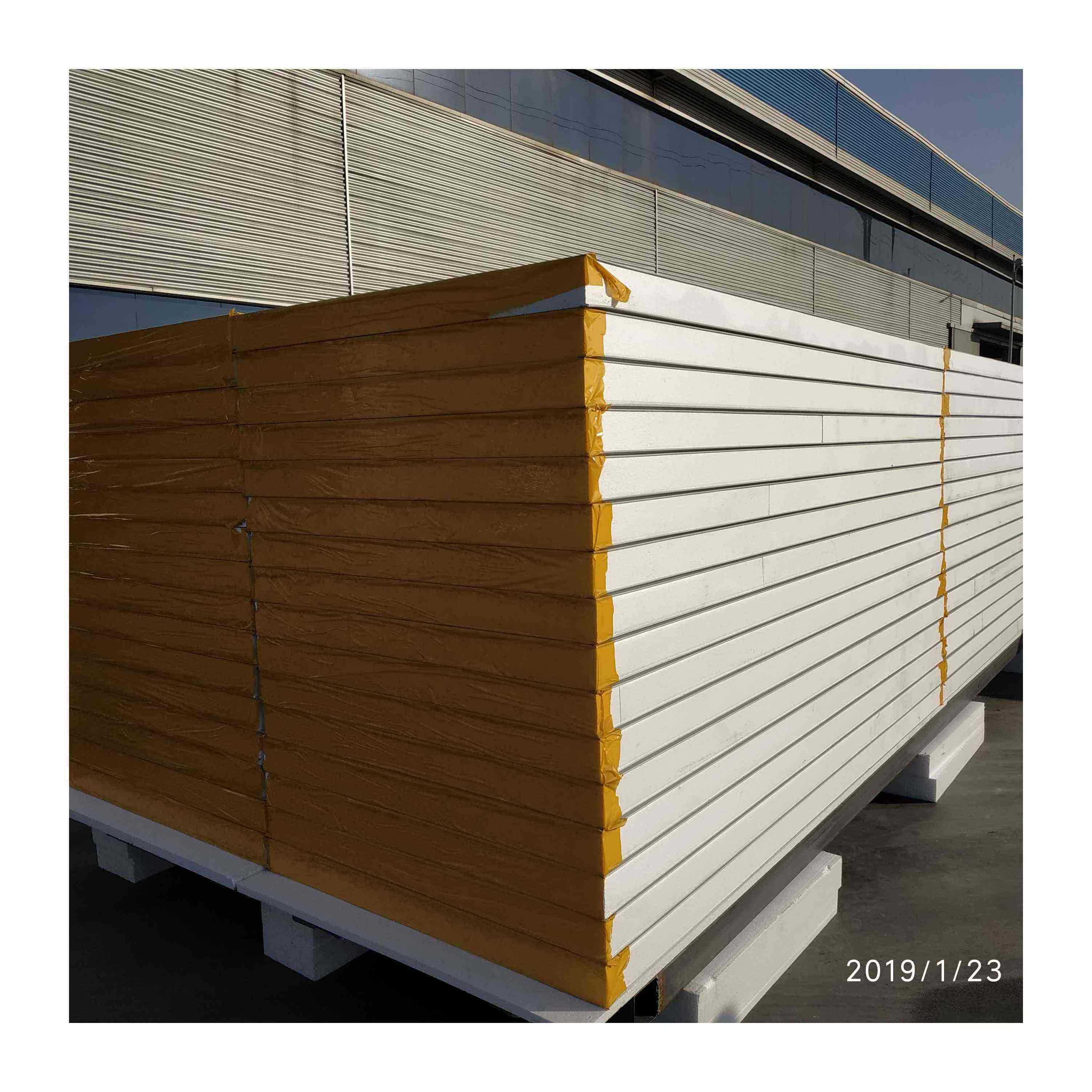 Rapid Delivery PU Insulated Sandwich Panel Polyurethane Composite Panel PU Sandwich Plate for Urgent Building Repairs