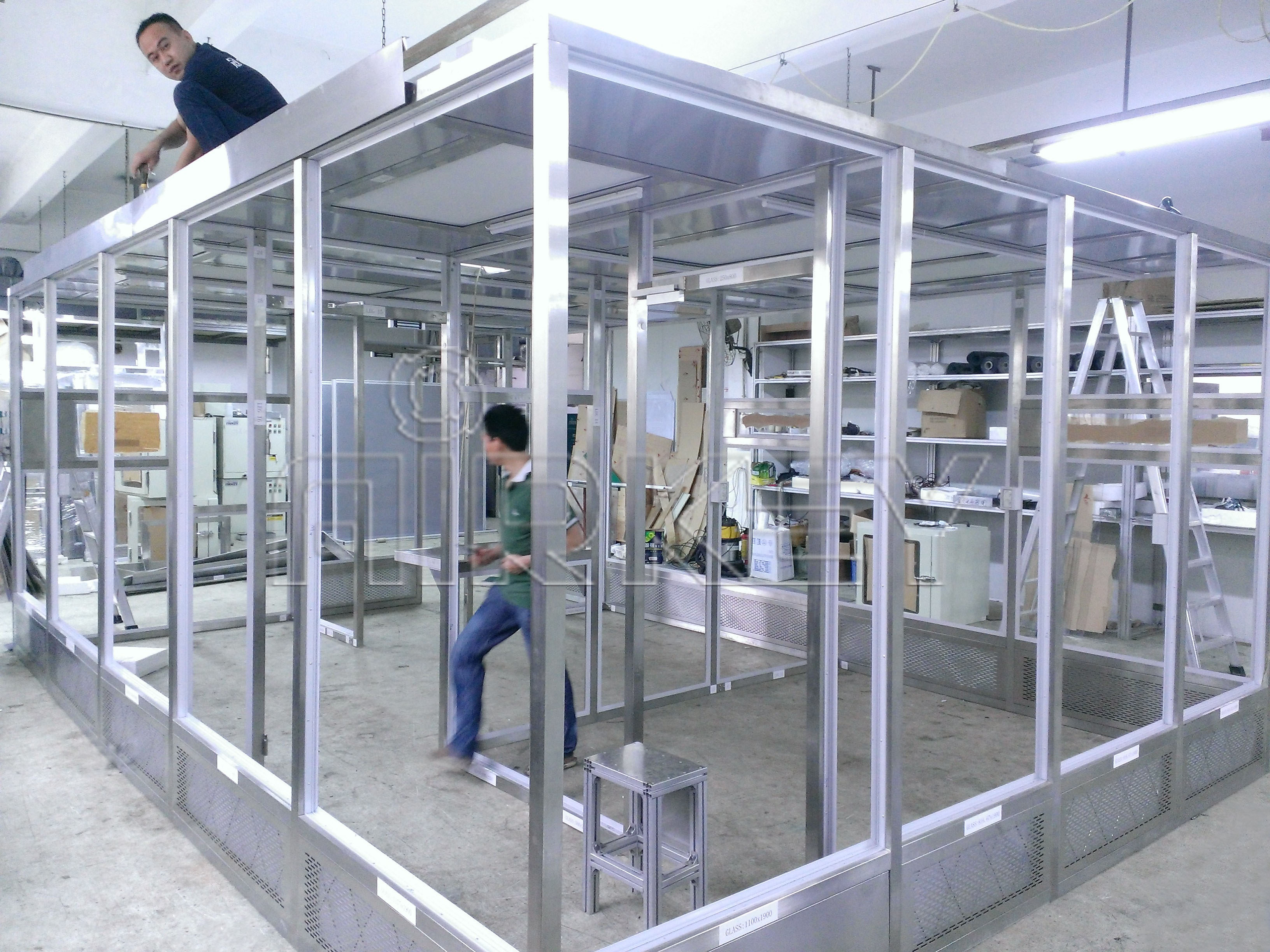 Modular Cleanroom Structural Detail