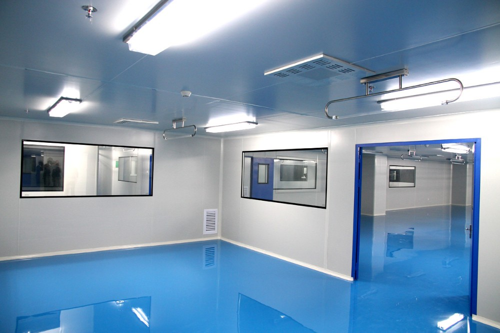 Clean Room Wall Panel and Ceiling Panel Fireproof Class A1 High-performance Panels Laboratory and Research Clean Room