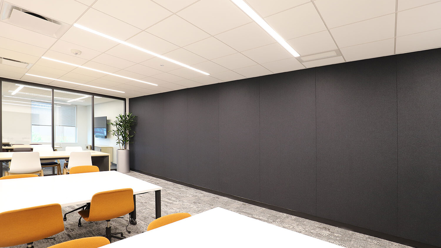 Fabric Wrapped Sound Absorbing Panel Showcase