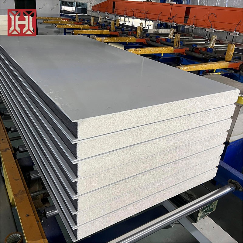Rapid Delivery PU Insulated Sandwich Panel Polyurethane Composite Panel PU Sandwich Plate for Urgent Building Repairs