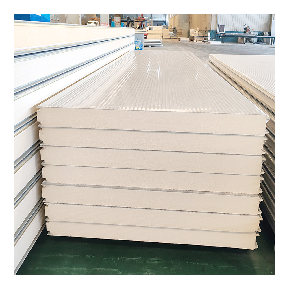 EPS/PU/PIR/PUR/Polyurethane/Rock Wool Sandwich Panels Structural Insulated Sandwich Panel for Internal and External Wall