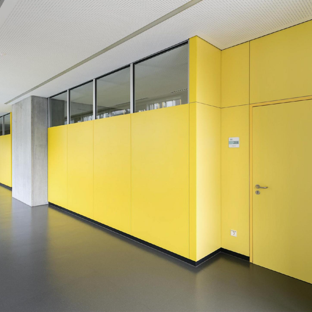 Imported Decorative Film Galvanized Sheet Office Steel Partition Board Decor Interior Wall Panel