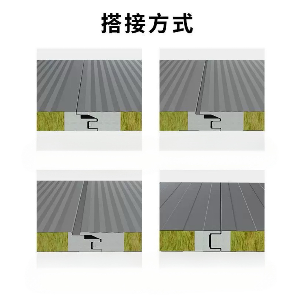 Factory Sales Fireproof Eco-Friendly Polyurethane Sandwich Panels For Cold Room Warehouse Exterior Walls Custom Thickness