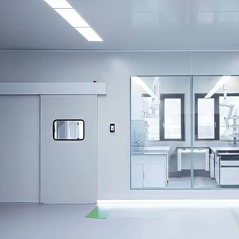 Clean room structure detail