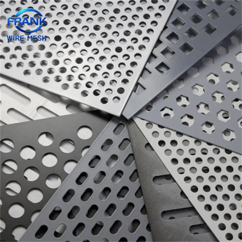 Exterior Wall Architectural Decorative Perforated Metal Aluminum Facade Cladding Panels