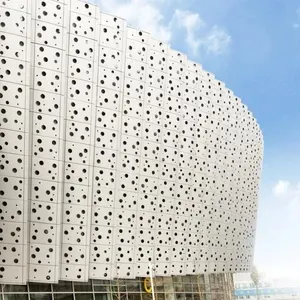 Customizable High-Quality Perforated Metal Wall Panel for Architecture