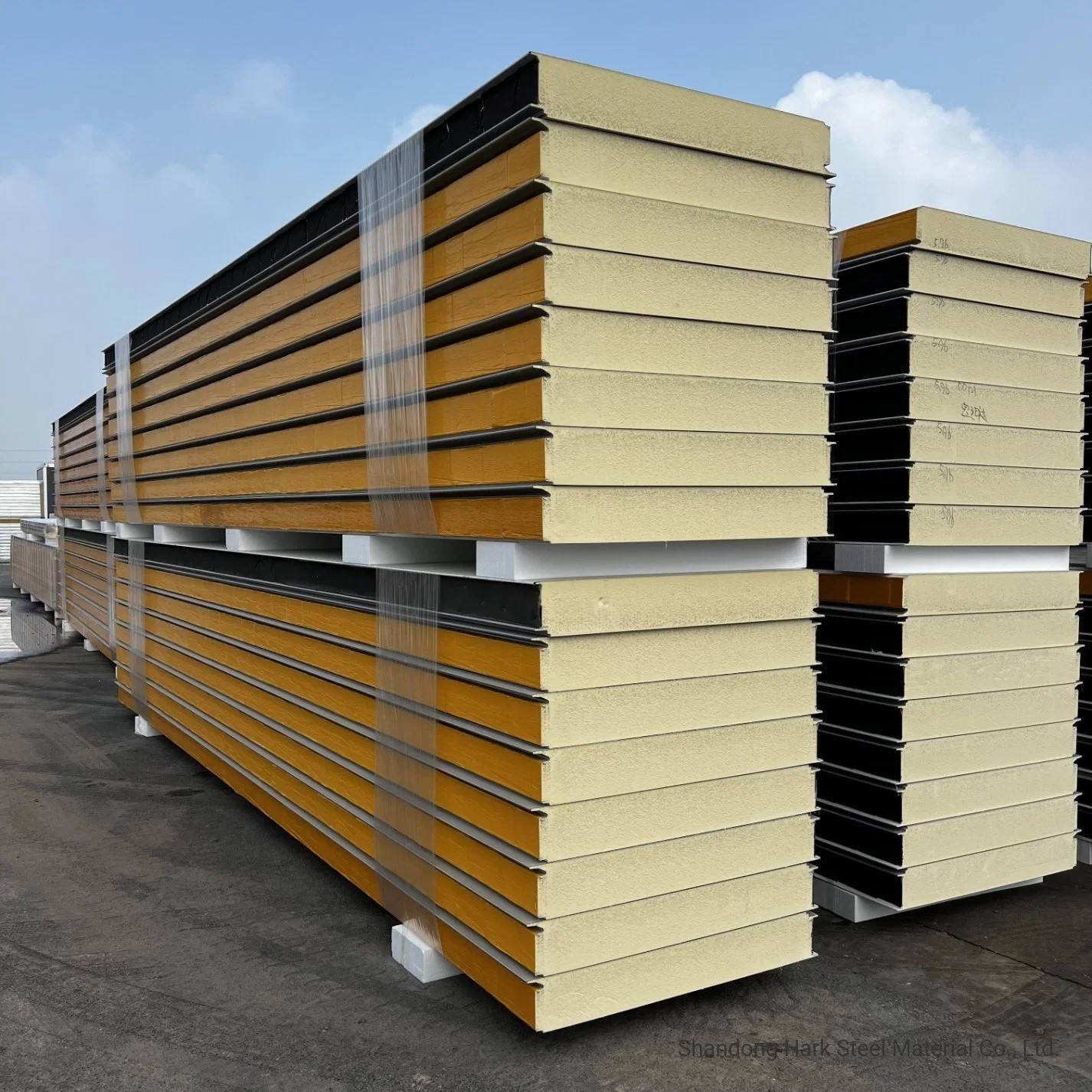 Insulation Prefabricated Wall Panels Fireproof Sandwich Panel PU for Cleanroom Modular