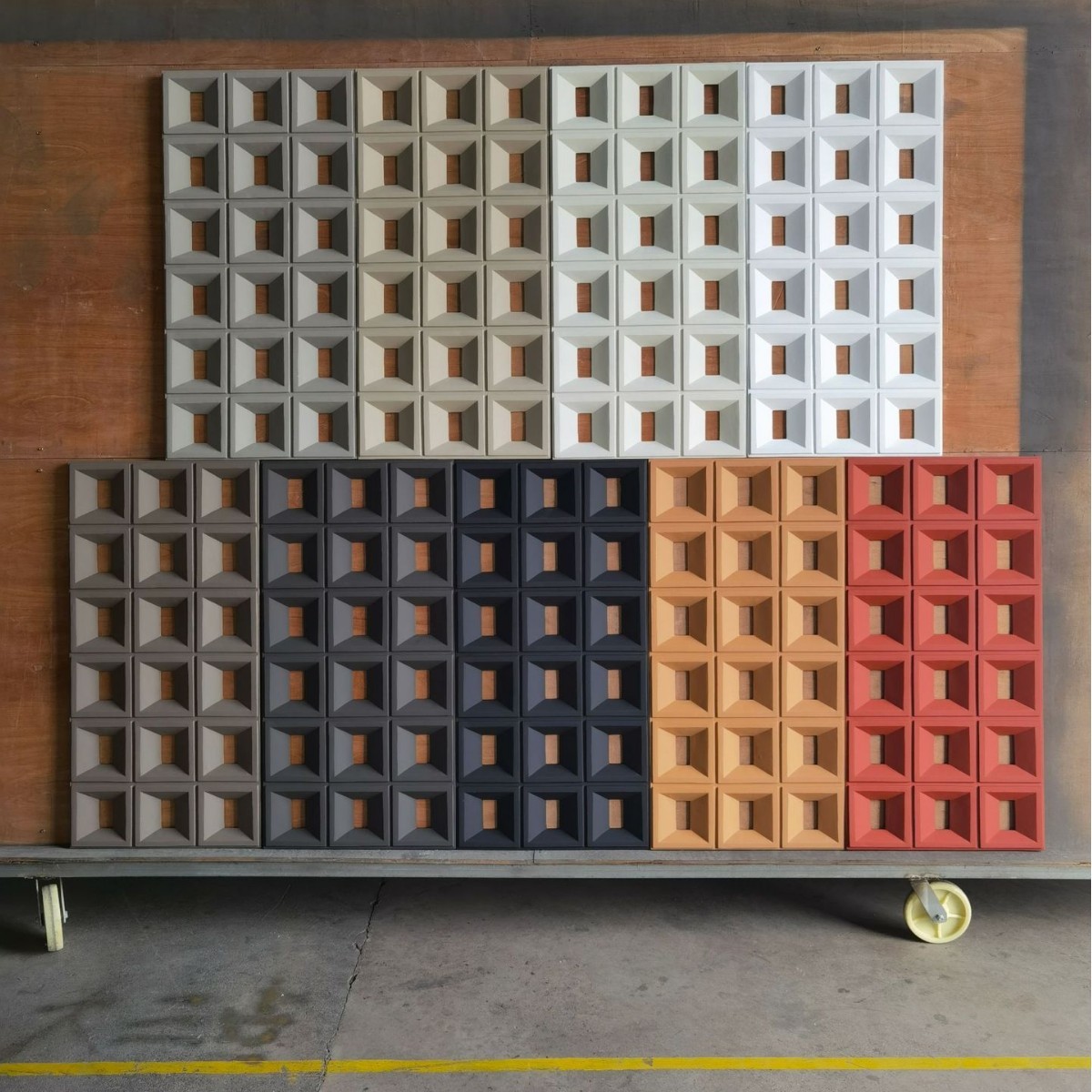 PU Lightweight Waterproof Moisture-Proof 3mm Thick Partition Wall Panels Simple Design Can Be Slightly Bent for Indoor/Outdoor